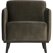 WOOOD Statement Fauteuil Met Arm - Polyester - 77x72x93