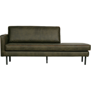 WOOOD Rodeo Daybed Links - Eco-leder - Army - 85x203x86