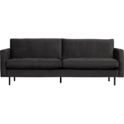 WOOOD Rodeo Classic 2,5-Zitsbank - Velvet - Antraciet - 83x230x88