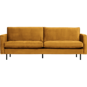 WOOOD Rodeo Classic 2,5-Zitsbank - Velvet - Oker - 83x230x88