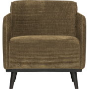 WOOOD Statement Fauteuil Met Arm - Rib - Rock - 77x72x93