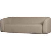 WOOOD Sloping 3-zits Bank - PE - Naturel Melange - 77x240x87