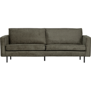 WOOOD Bank 2,5-Zits Rodeo - Structure Velvet - Frost - 85x190x86