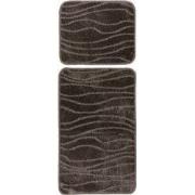 Bari Badmat / Toiletmat - Badkamer Set 2-Delig - Wasbaar - Anti-slip -...