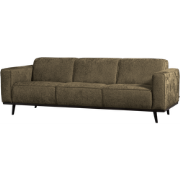 WOOOD Statement 3-Zits Bank - Polyester - Bonsai - 77x230x93