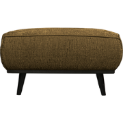 WOOOD Statement Hocker - Structure - Velvet - Brass - 40x80x55
