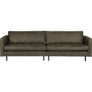 WOOOD Rodeo Classic 3-Zitsbank - Eco-leder - Army - 83x275x88
