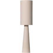 WOOOD Loft Vloerlamp - Metaal/Bouclé - Naturel - 130x30x30