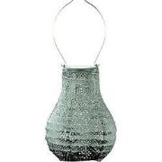 LUMIZ Solar tuinverlichting Topaze Bulb - 16 cm - Sage Groen