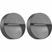 POMPTON - Wandlamp set van 2 - Zwart - Aluminium