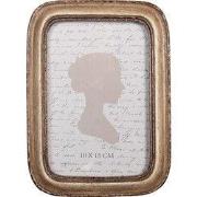 Clayre & Eef Fotolijst 10x15 cm Beige Kunststof