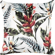 EDELWEISS  - Sierkussen - Lichtrood - 45 x 45 cm - Fluweel