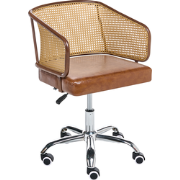 TUCSON - Bureaustoel - Bruin - Kunstleer