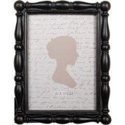 Clayre & Eef Fotolijst 10x15 cm Zwart Kunststof
