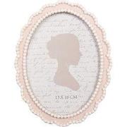 Clayre & Eef Fotolijst 13x18 cm Roze Kunststof