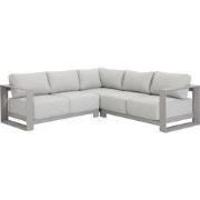 Levanto hoekset - 3-delig - taupe - valley sand