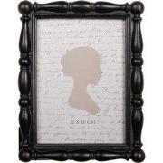 Clayre & Eef Fotolijst 13x18 cm Zwart Kunststof