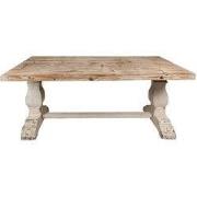 Clayre & Eef Eettafel 190x101x80 cm Bruin Hout