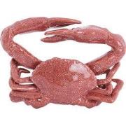 Light & Living - Ornament CRAB - Ø29x6.5cm - Rood