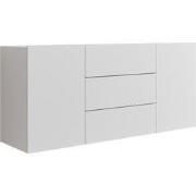 Meubella - Dressoir Asilento - Mat wit - 140 cm