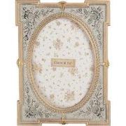 Clayre & Eef Fotolijst 13x18 cm Blauw Kunststof