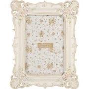 Clayre & Eef Fotolijst 10x15 cm Wit Kunststof