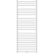 Badkamerradiator Sahara 600 x 1500 mm Wit gebogen met middenaansluitin...