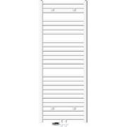 Badkamerradiator Sahara 600 x 1500 mm Wit gebogen + middenaansluiting