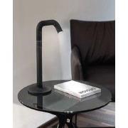 NEWDES | Tafellamp| PIPE |LED | Dimbaar | 38 CM | Antraciet/ oplaadbaa...