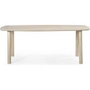 Eettafel Deens Ovaal 170cm - Naturel Mangohout - Leone