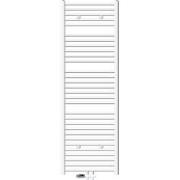 Badkamerradiator Sahara 600 x 1800 mm Wit gebogen + middenaansluiting