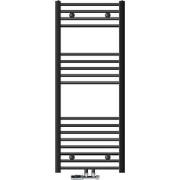 Badkamerradiator middenaansluiting 500x1200 mm antraciet recht met wan...