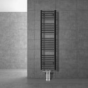 Badkamerradiator Sahara 300 x 1400 mm antraciet recht + middenaansluit...