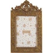 Clayre & Eef Fotolijst 10x15 cm Goudkleurig Kunststof