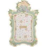 Clayre & Eef Fotolijst 10x15 cm Groen Kunststof