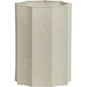Cilinder lampenkap Disli - Lichtbruin - Ø18cm