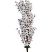Clayre & Eef Kunstbloem 100 cm Wit Kunststof