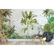 Diep in de jungle - Kinderbehang - 389,6 cm x 280 cm - Walloha