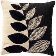 Dutch Decor DANEE - sierkussen 45x45 cm - bladmotief - gerecycled - Ra...