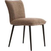 Light & Living - Eetkamerstoel VADENI - 58x48x85cm - Bruin - Set van 2