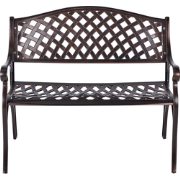 STAGGIA - Tuinbank - Bruin - Metaal