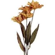 Clayre & Eef Kunstbloem 8x5x60 cm Geel Kunststof