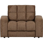 WOOOD Second Date Fauteuil - Structure Velvet - Brass