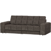 WOOOD Second Date 2-zits Bank - Vintage - Warm Grijs