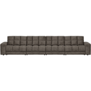 WOOOD Second Date 4-zits Bank - Structure Velvet - Mountain