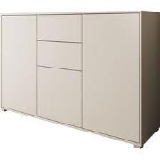 Meubella - Dressoir Gideon - Beige - 141 cm