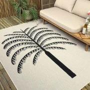 Buitenkleed Breeze zwart/wit - Interieur05 Zwart; Wit - Polypropyleen