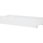 EPANEY - Bedlade set van 2 - Wit - Dennenhout