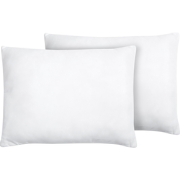 ERRIGAL - Kussen set van 2 - Wit - 50 x 60 cm - Microvezels