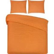 DoubleDry Dekbedovertrek 100% Natuurlijk Katoen - Eenpersoons 140x200/...